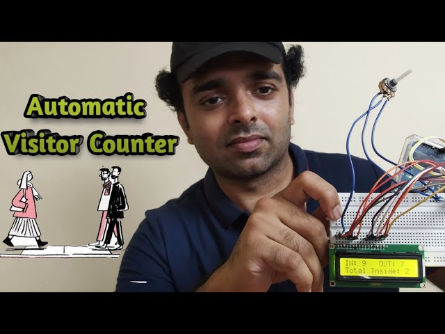 Automatic Visitor Counter | Arduino Projects