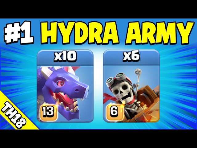 Easiest TH18 Air Attack + Best Base to get PROMOTED in Legend League! (Clash of Clans)