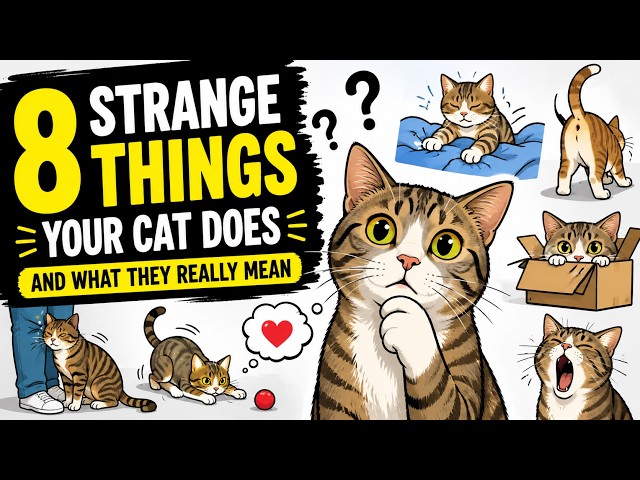 8 Strange Things Your Cat Does — And What They Really Mean