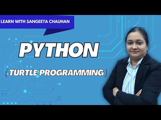 Python Turtle Graphics Tutorial for Beginners | Draw Shapes & Patterns with Python Code