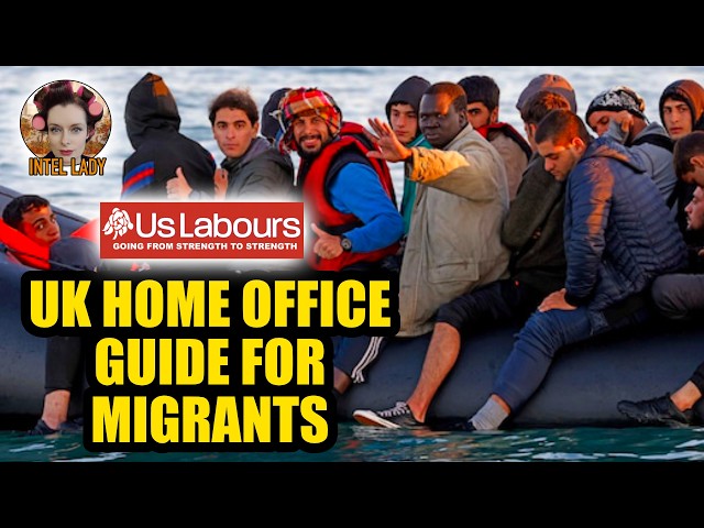 UK Home Office Guidance For Migrants #parody #satire #homeoffice #smallboats #labourparty #intellady