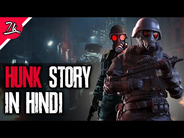 The Story of HUNK in Hindi | The Grim Reaper of Resident Evil