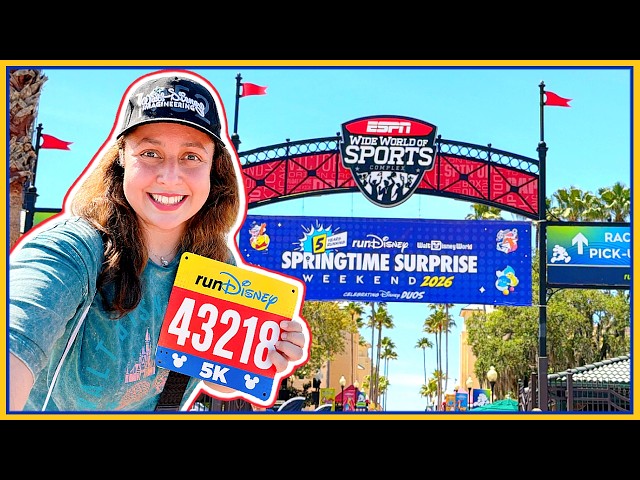 RunDisney Expo SPRINGTIME SURPRISE Vlog | Bib Pick-Up, MERCHANDISE & More! Disney World 2026
