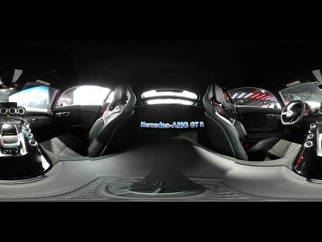360° 2018 Mercedes-AMG GT C Roadster & AMG GT R interiors | at Daytona Int'l Speedway - Jan 27 2018