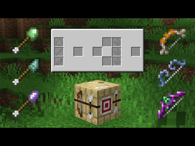 Improving Archery with the Fletching Table | Minecraft Datapack
