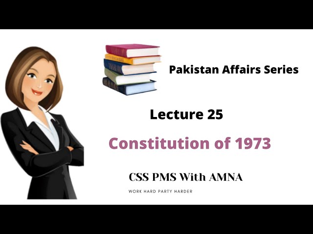 Constitution of 1973| Constitution of Pakistan