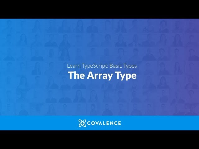TypeScript: The Array Type