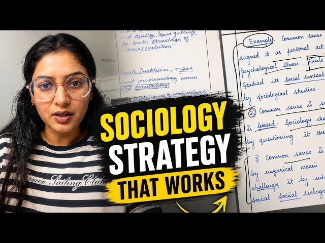 The Biggest Lie About Sociology Optional | My 7-Year Strategy (290+ Copies Analysed)