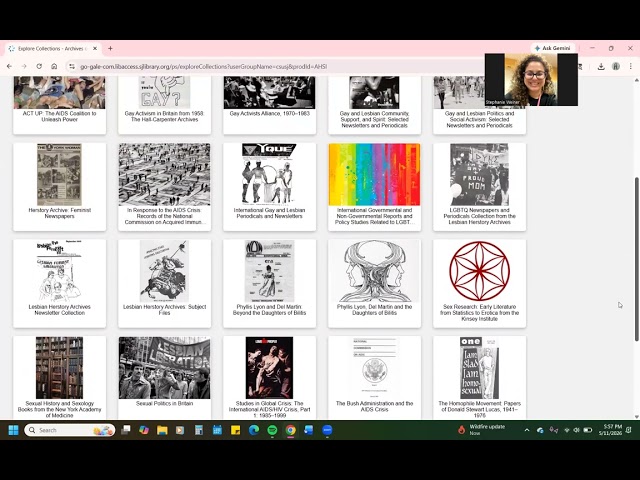 Tutorial: Gale Primary Sources Archives of Sexuality and Gender