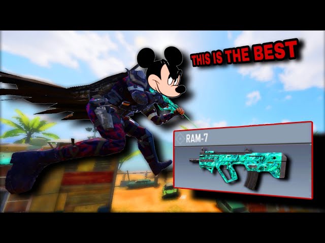 Using The RAM-7 With The Best Attachment In CODM (Mickey Mouse Voice)