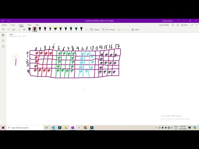 How to solve any alphabet pattern question in java || interview pattern questions.#tech #viralvideo