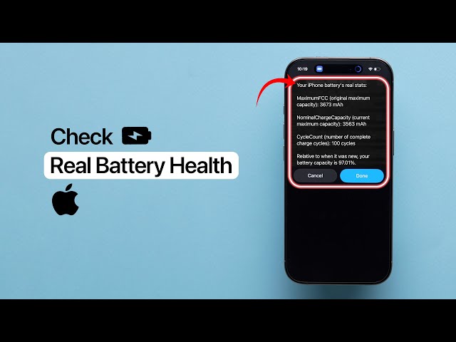 How To Check Real Battery Health On iPhone?