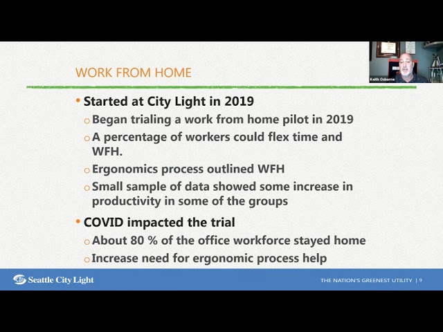 Work From Home Process Integration - Keith Osborne
