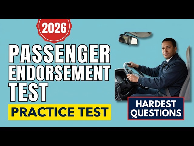 Iowa DMV Passenger Endorsement Test Prep Guide and Sample Practice Questions
