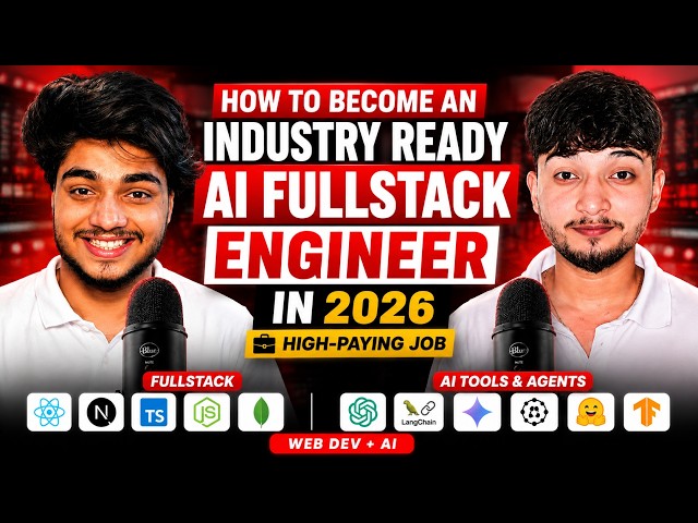 How to Become an Industry-Ready AI Full Stack Engineer in 2026 ft. @codebysuraj  | Ep. 25