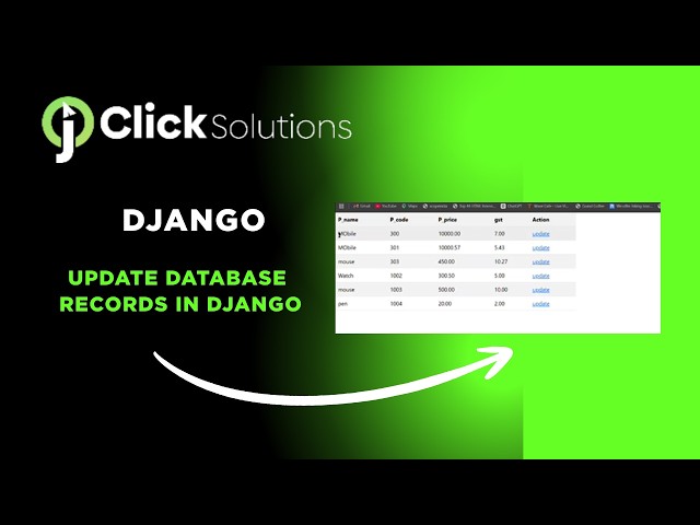 Update User Data in Django Database