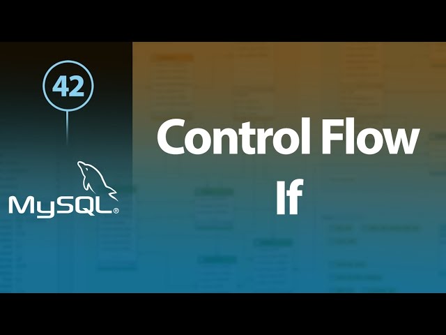 Learn MySQL In Arabic #42 - Control Flow Functions - If