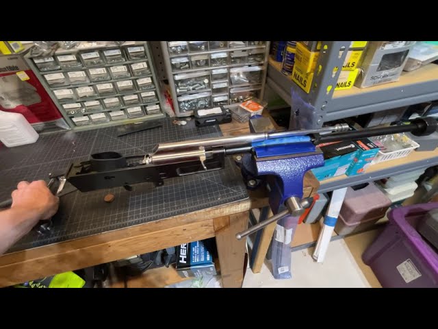 Milled AK all-thread barrel method