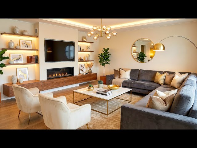 Trendy Modern Luxury Living Room Ideas 2026 | Living Room Interior Design and Home Decor Tour