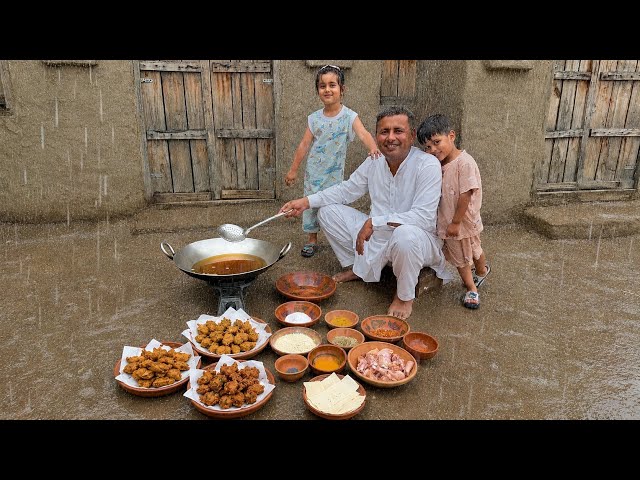 Rainy Day Snacks Routine | Chai Chicken Pakora | Preparing Delicious Snacks | Mubashir Saddique 