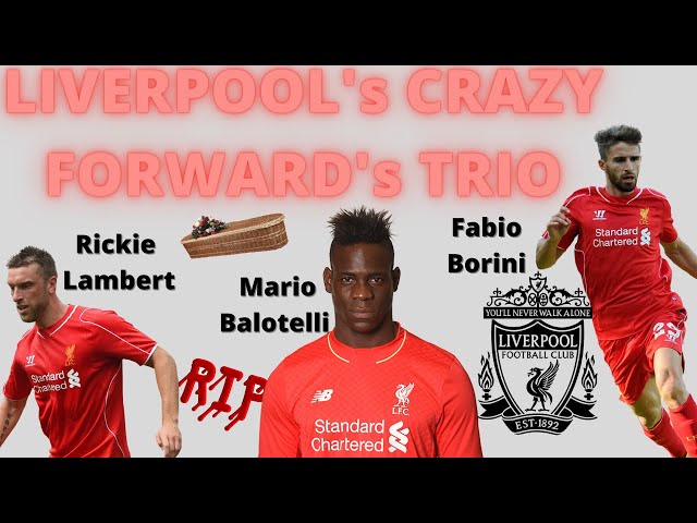 The WORST TRIO in football | Balotelli, Borini, Lambert - all fails & mistakes