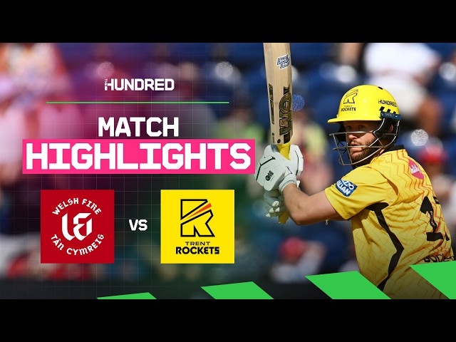 Trent Rockets cruise to victory ⭐️ | Welsh Fire v Trent Rockets Highlights