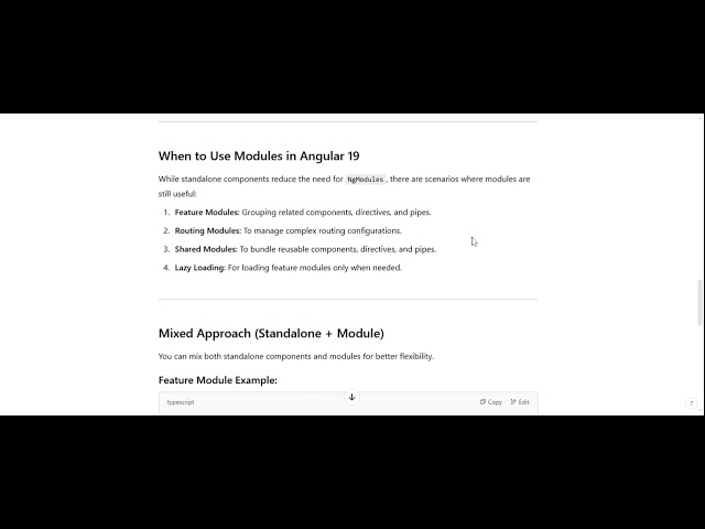 Angular 19 Tutorial (Hindi) - Ep 14 | Angular Modules Explained with Standalone Components