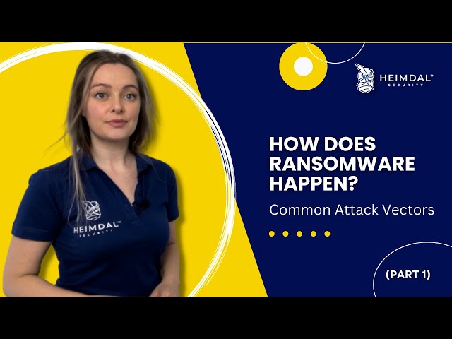 How Does Ransomware Happen? Common Attack Vectors.