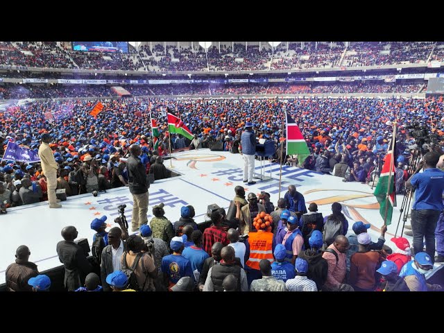 RAILA ODINGA'S HISTORIC GRAND FINALE RALLY AT KASARANI STADIUM!!