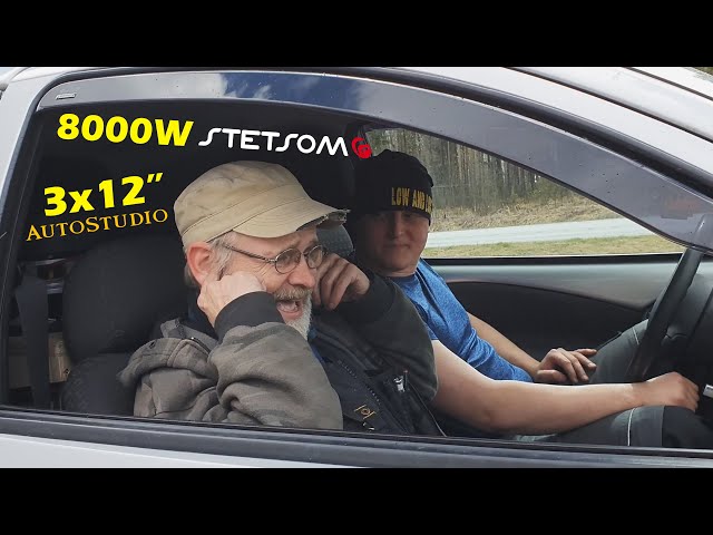 3x12" 8000W Ford KA Demos #caraudio #subwoofer #autostudio #stetsom