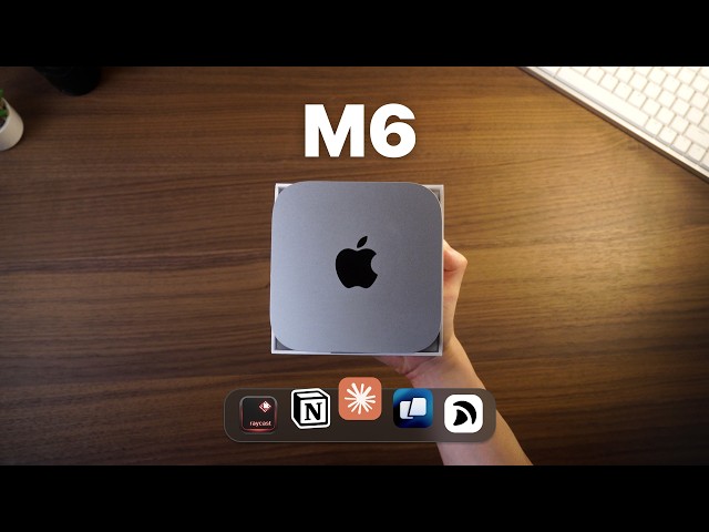 Unboxing & Setting Up My M6 Mac Mini for Programming and Productivity