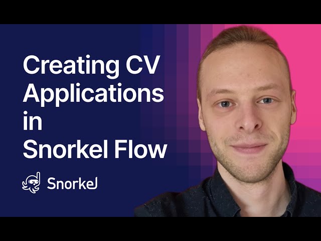 How to Create Computer Vision Applications in Snorkel Flow