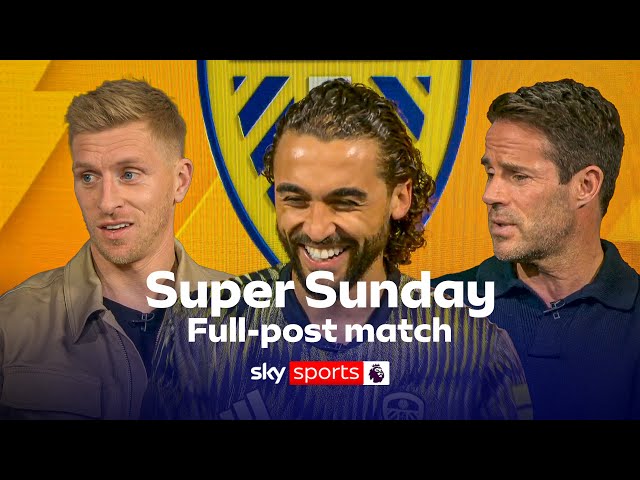 FULL Super Sunday analysis with Jamie Redknapp & Ben Mee | Could Calvert-Lewin go to the World Cup?