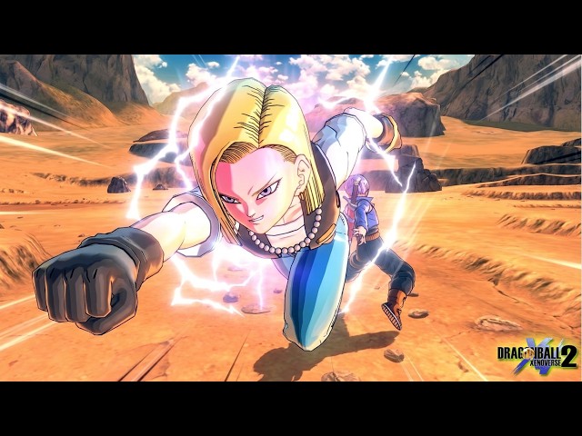 NEW Android 18 Z Chinese mod Gameplay Custom Moveset & Animated Skills - Dragon Ball Xenoverse 2
