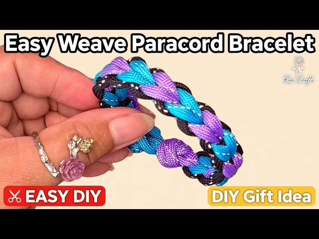 A must try super easy to make Paracord bracelet