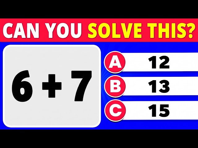 Can You Pass This Ultimate Maths Quiz...? ➗✖️🧠 | Easy, Medium, Hard, Impossible | Quiz Bloop