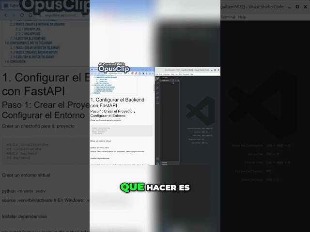 Cómo Estructurar tu Aplicación  Backend y Frontend Simplificado
