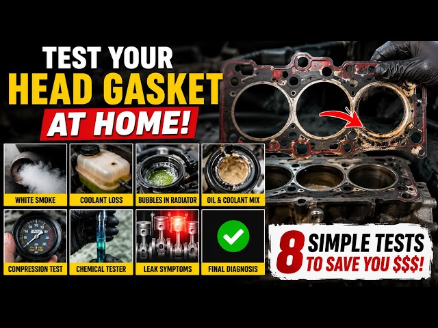 How To Test Your Head Gasket Before Replacing It !