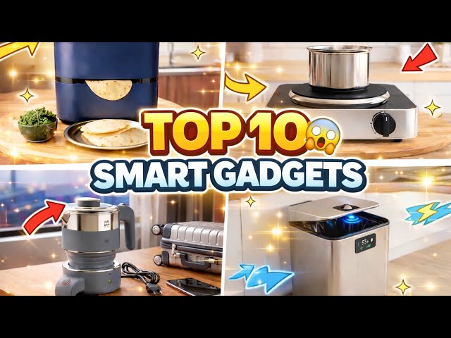 TOP 10 SMART GADGETS #gadgets #tech #viralgadgetshubs