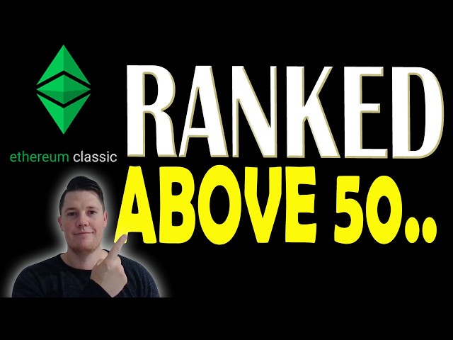 Ethereum Classic NOW Ranks Above 50...⚠️ 52W LOW Coming ... | ETC Price Prediction