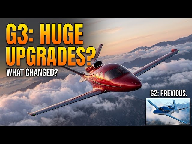 Cirrus Vision Jet G3 vs G2: What Actually Changed?