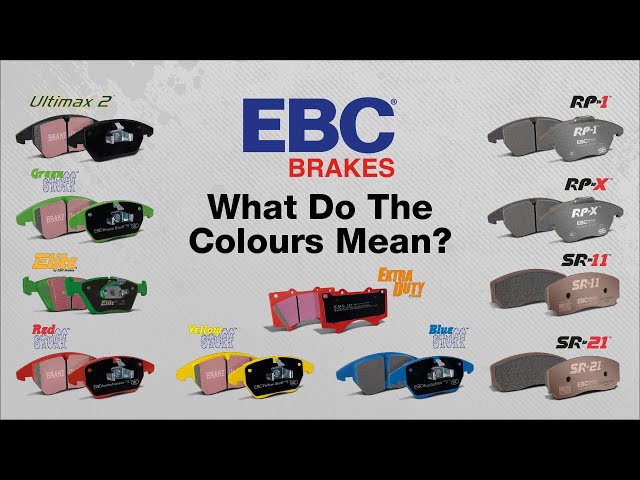 What Do The Different Colours Mean? | EBC Brakes