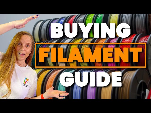 Ultimate Filament Buying guide for those new to 3D printing
