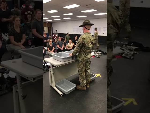 Fort Jackson Shakedown at Basic Training
