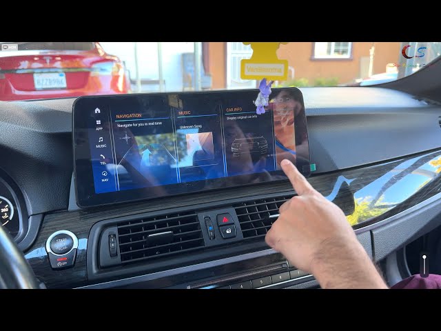 12.3" Android Screen Install on BMW F10 2012-2017 NBT