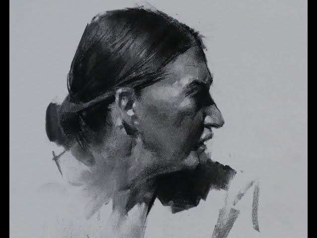 How to Add Layers in Charcoal Drawing?