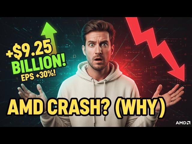 Why Did AMD Stock TANK After HUGE Q3 2025 Results? (Su's AI Secret)
