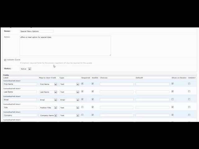 Setting up Tendenci Custom Event Registration Forms | Part 1