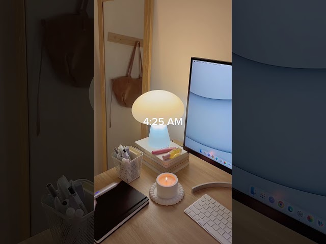 Aesthetic Quiet Morning Study Vlog 🌿 | Productive & Peaceful ‘Study With Me