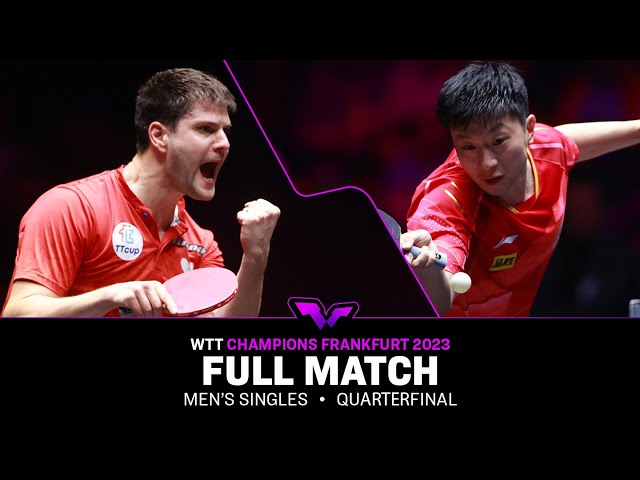 FULL MATCH | Dimitrij OVTCHAROV vs MA Long | MS QF | #WTTFrankfurt 2023